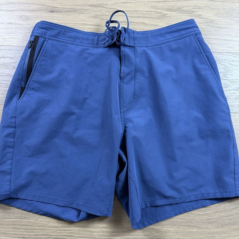 Ten Thousand Shorts Men Large The Foundation Blue Lined Athletic Drawstring